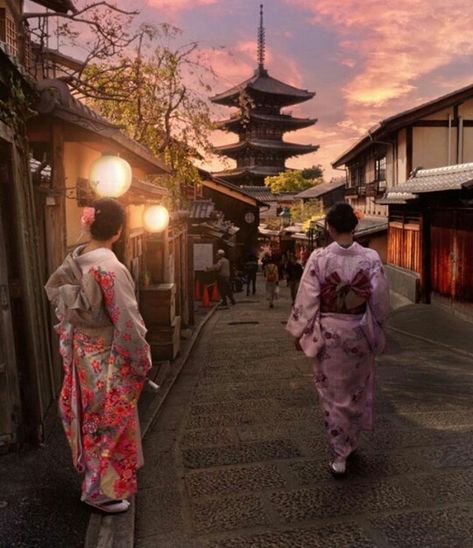 Kyoto Hokanji Kyoto, Kimono Top, Temple, Women's Top