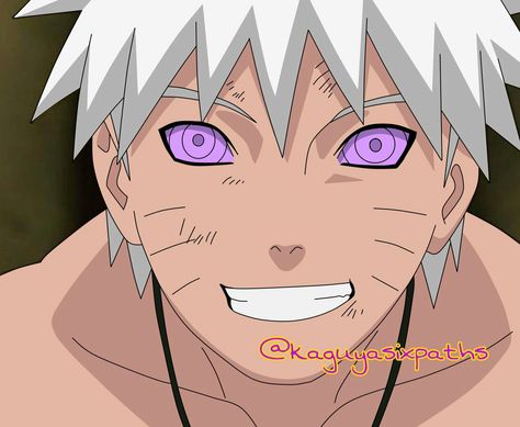 Naruto With White Colors and Rinnegan Naruto With Sharingan, Naruto Rennigan, Naruto With Rinnegan, Naruto Rinnegan, Anime Websites, Naruto Oc Characters, Tokyo Ghoul Anime, Uzumaki Boruto, Naruto Oc