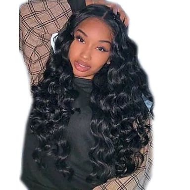 Lose Curls Long Hair, Loose Wave Perm, Deep Wave Brazilian Hair, Wave Perm, Best Human Hair Wigs, Curls For Long Hair, Loose Waves Hair, Human Wigs, Deep Wave Hairstyles