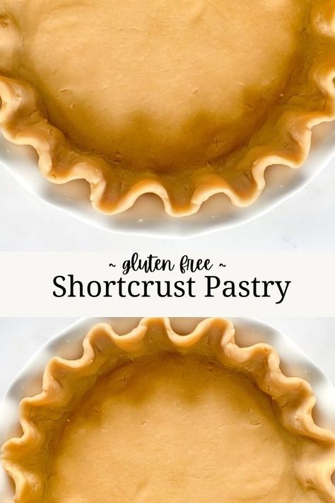 Gluten Free Custard Pie, Gluten Free Crust Recipe, Gluten Free Hot Water Crust Pastry, Gluten Free Custard Tart, Gf Tart Crust, Gluten Free Mini Tart Shell, Gluten Free Short Crust Pastry, Gf Pastry Dough, Gluten Free Pie Crusts