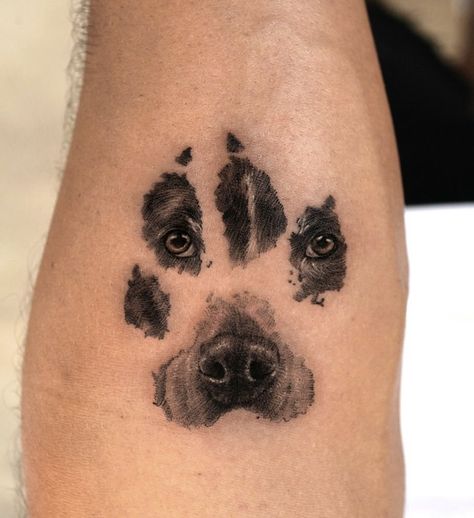 Dog Nose And Paw Print Tattoos, Dog Nose And Paw Tattoo, Dog Eyes Tattoo, Dog Nose Tattoo, Dog Nose Print Tattoo, Charlotte Tattoo, White Eyebrows, Nose Tattoo, Dog Nose Print