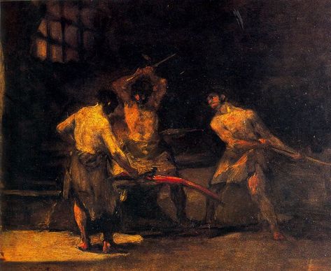 Goya Black Paintings, Goya Francisco, Francis Goya, Goya Paintings, Black Paintings, Greek Paintings, Francisco Goya, Greek Mythology Art, The Painter