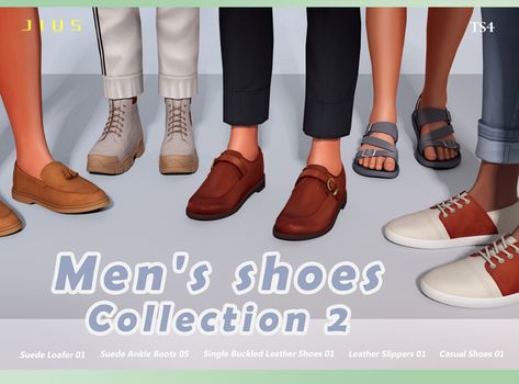 *Download* Men's shoes Collection 02 | Jius-sims (Pause content for January) en Patreon Jius Sims, Sims 4 Male Clothes, Cc Shoes, Sims 4 Cc Shoes, The Sims 4 Packs, Sims 4 Mm Cc, Sims 4 Cc Skin, Sims 4 Mm, Sims 4 Toddler