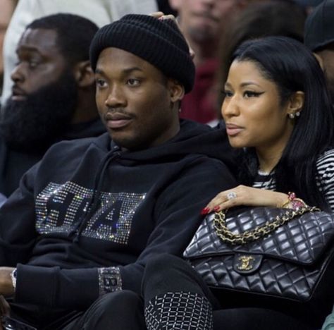 Meek Mill x Nicki Minaj #PowerCouple Black Meek Mill And Nicki, Nicki Minaj Meek Mill, Nicki Minaj Photos, Creating A Website, Meek Mill, Best Friend Outfits, Sports Celebrities, Mtv Movie Awards, Power Couple