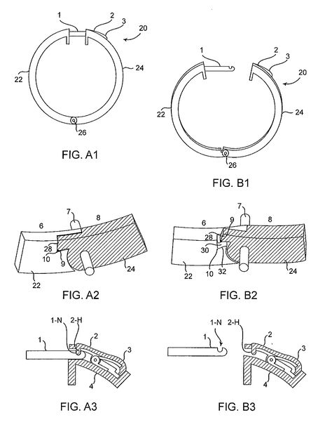 Patent US20110056241 - Spring lock mechanism for hinged pierced ... Locking Mechanism Design Ideas, Jewelry Knowledge, Lock Jewelry, Jewellery Design Sketches, Industrial Jewelry, Jewelry Design Drawing, Metalsmithing Jewelry, Jewelry Drawing, Jewellery Sketches