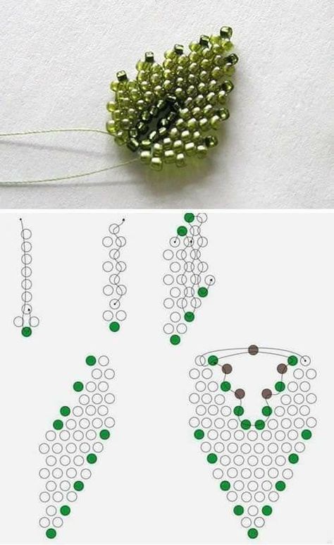 Beaded Flowers Patterns, Beadwork Tutorial, Motifs Perler, Beaded Necklace Diy, Bead Weaving Patterns, Beaded Jewelry Tutorials, Seed Bead Tutorial, Bead Embroidery Jewelry, Beaded Crafts