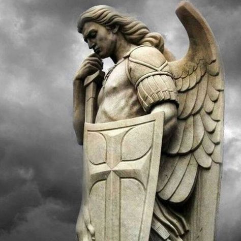 Michael Wallpaper, Saint Michael Angel, Archangel Michael Tattoo, St Michael Archangel, Angel Statues Sculpture, Saint Michael The Archangel, Michael Archangel, Michael The Archangel, Religious Tattoos