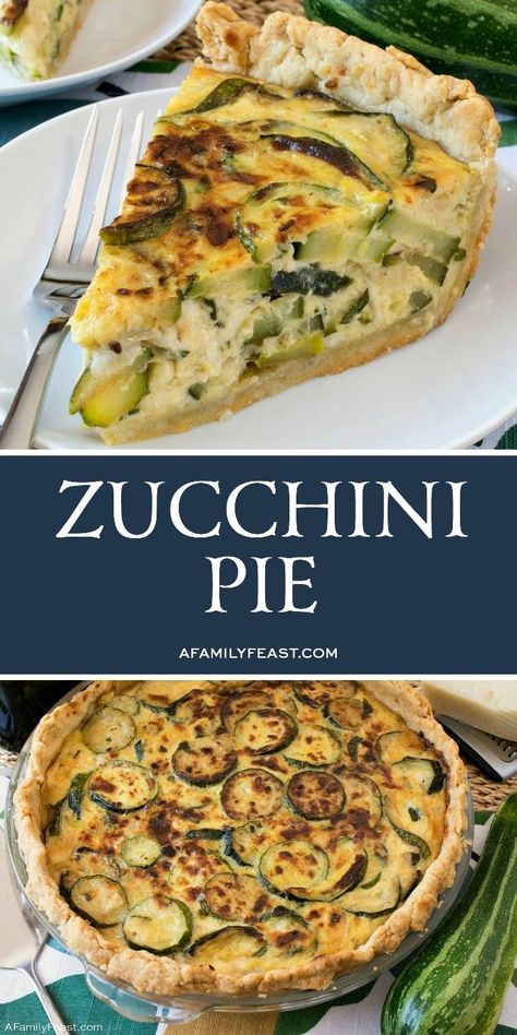 Quiche, Zucchini Quiche Recipes, Zucchini Zoodles, Zucchini Quiche, Veggie Ideas, Zucchini Pie, Quiche Recipes Easy, Cheesy Zucchini, Easy Zucchini