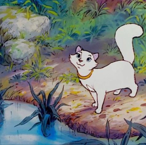 The Aristocats Aesthetic, The Aristocats Marie Wallpaper, Duchess Aristocats, Aristocats Duchess, Marie Aesthetic Aristocats, Warrior Poses, Aristocats O'malley, Aristocats Everybody Wants To Be A Cat, Disneyland Parks