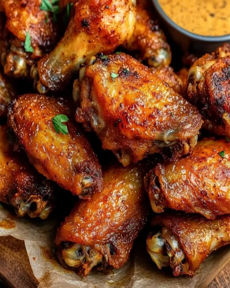 Regular Chicken Wings, Mild Wings Recipe Baked, Tuscan Chicken Wings, Healthy Baked Wings Oven, Chicken Wing Dust Recipe, Mellow Mushroom Cloud 9 Wings Recipe, Easy Chicken Wing Recipes Simple Oven Baked, Easy Baked Chicken Wings Simple, Recipe For Wings Oven Baked