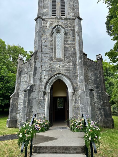 Romantic Floral meadow entrance installation Church Entrance, Floral Meadow, Wedding Designs, Entrance, Flowers, Floral, Design