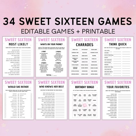 Sweet 16 party themes