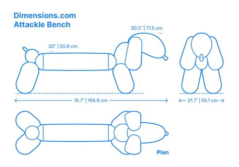 This is neither a toy nor an air-filled balloon, but the Attackle Bench. The four-legged bench is made of recycled materials and can accommodate up to two people in any indoor and outdoor setting. The bench is designed by Fatboy not just to bring a smile to users but also to improve its ecological footprint. Downloads online #furniture #benches Human Activity, Built Environment, Outdoor Settings, Four Legged, Bench, Recycling, Balloons, Bring It On, Furniture