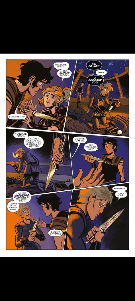 Excerpt from the last Olympian Percy Jackson Comics, The Last Olympian, Adventure Quest, Percy Jackson Books, Percy Jackson Fandom, Percabeth, Heroes Of Olympus, Rick Riordan, Percy Jackson