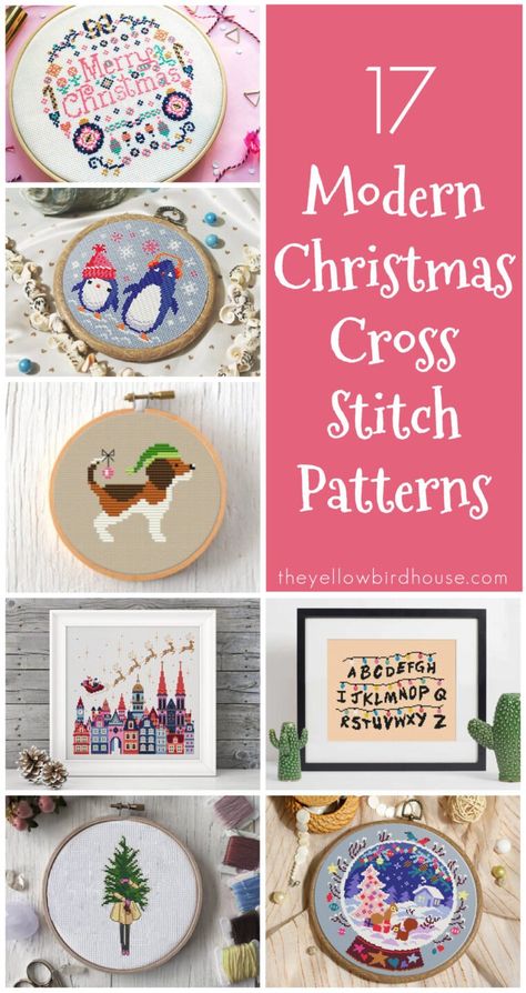 Christmas Cross Stitch Patterns Charts, Free Cross Stitch Christmas Ornament Patterns, Cross Stitch Dog Patterns Free, Quick Cross Stitch Patterns Free, Free Counted Cross Stitch Patterns Charts Christmas Ornament, Christmas Cross Stitch Ideas, Christmas Counted Cross Stitch Patterns Free, Holiday Cross Stitch Patterns Free, Cross Stitch Christmas Patterns Free