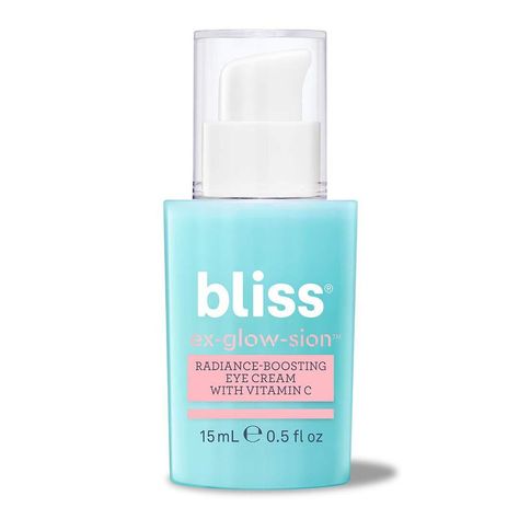 Bliss Skincare, Diy Eye Cream, Hydrating Eye Cream, Brightening Eye Cream, Eye Cream For Dark Circles, Eye Creams, Brightening Cream, Facial Moisturizers, Gel Cleanser