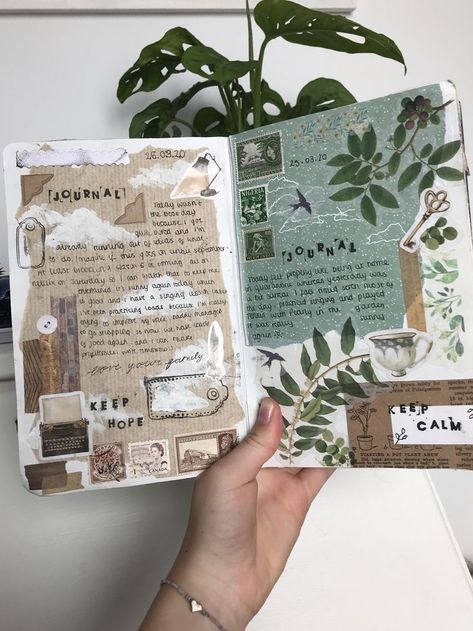 Travel Journal Scrapbook, Album Journal, Bullet Journal Paper, Diy Journal Books, Scrapbook Book, Bullet Journal Aesthetic, Bullet Journal Diy, 카드 디자인, Art Journal Therapy