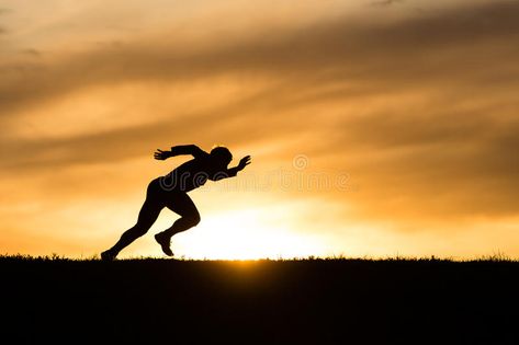 Silhouette of a sprinter. Dark silhouette of a sprinter in sunset , #Affiliate, #sprinter, #Silhouette, #Dark, #sunset, #silhouette #ad Sprint Interval, What Is Tabata, Someone Running, Sprint Interval Training, Nutritional Healing, Sprint Intervals, Track Workouts, Primal Living, Primal Movement