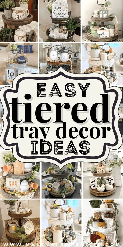 tiered tray decor ideas - how to decorate a tier tray How To Decorate 3 Tiered Tray, Decorating A 2 Tiered Tray, Decorate Tiered Tray, Ideas For Tiered Tray Decor, Simple Tiered Tray Decor, Tiered Bathroom Tray, Decorative Tiered Tray Ideas, 2 Teir Trays Decor Kitchen, How To Decorate A Two Tier Tray