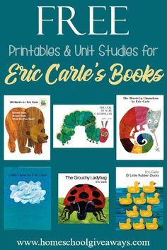 Eric Carle Activities Preschool, Eric Carle Classroom Theme, Eric Carle Books, Eric Carle Crafts, Eric Carle Classroom, Eric Carle Art, Eric Carle Activities, Today Is Monday, Book To Read