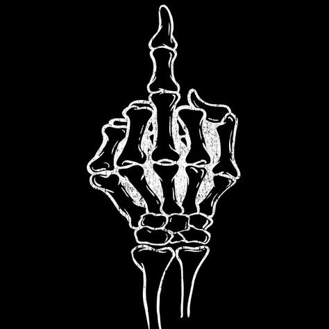 Funny Offensive Skeleton Middle Finger Distressed Skeleton Middle Finger Wallpaper, Skeleton Middle Finger, Middle Finger Wallpaper, Skeleton Pics, Middle Finger Tattoos, Iphone Wallpaper Hipster, Emo Wallpaper, Graffiti Lettering Fonts, Black Phone Wallpaper