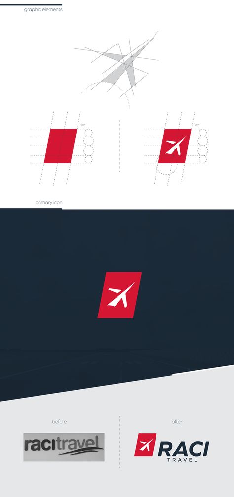 Raci Travel - Rebranding on Behance #branding #rebranding #logo #stationery #identity #travel #airplane #red #white Airline Logo Design Ideas, Travel Branding Design, Tour And Travel Logo, Airline Logo Design, Agency Logo Branding, Immigration Logo, Travel Logo Ideas, Travel Logo Design Ideas, Logo Airplane