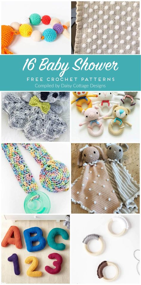 Useful Crochet Baby Gifts, New Baby Crochet Gifts, Crocheted Baby Toys Free Patterns, Diy Crochet Baby Stuff, Crochet Gifts Baby, Crochet With 3 Weight Yarn, Crochet Baby Stuff Sewing Patterns, Small Baby Crochet Projects, Free Crochet Baby Toys Patterns