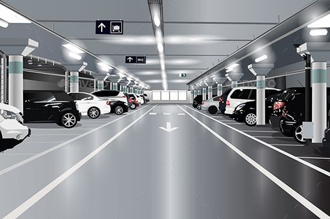 Underground Parking Parking Plan, Birmingham Airport, Park Signage, Underground Garage, Underground Parking, Parking Solutions, Gatwick Airport, Airport Parking, Parking Space