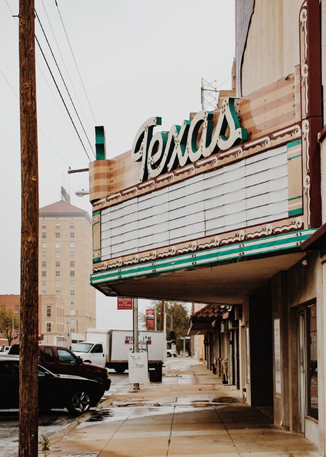 Texas Theatre San Angelo West Texas Aesthetic, San Antonio Texas Aesthetic, Seguin Texas, Texas Aesthetic, Middle America, San Angelo Texas, Very Aesthetic, Texas Forever, Texas Photography