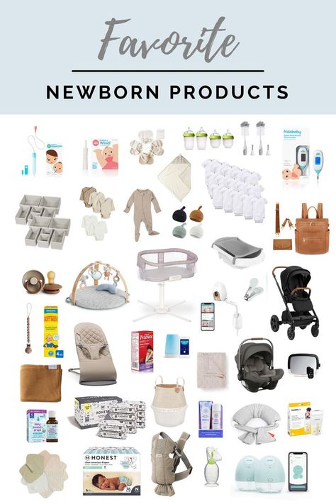 Newborn essentials and must-haves, favorite newborn products, tried and true baby items Newborn Necessities List, Newborn Shopping List, Baby Supplies List, Newborn List, Newborn Essentials List, Newborn Essentials Checklist, Baby Essential List, Baby Items Must Have, Newborn Checklist