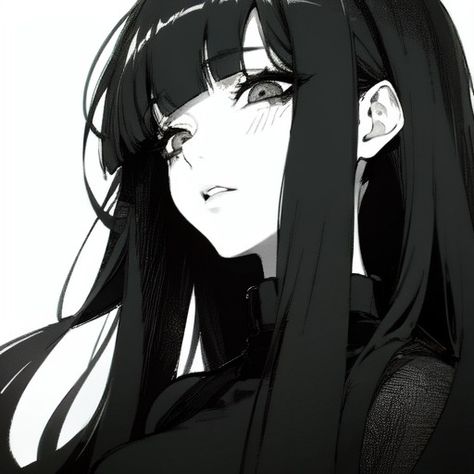 Ai generated art Monochrome Manga, Aesthetic Pfp Anime, Anime Pfp Aesthetic, Cute Emotes, Monochrome Aesthetic, Violet Evergarden Anime, Scary Animals, Clothes Brand, Anime Drawing Books