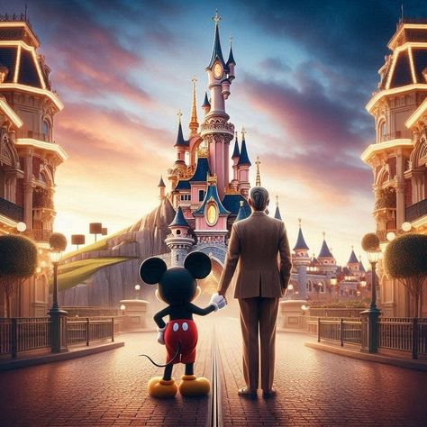 Disney Characters Profile Pictures, Walt Disney Wallpaper, Walt Disney Paris, Disney Desktop Wallpaper, Disney Poster, Disney Best Friends, Disney Bedrooms, Disneyland Castle, Walter Elias Disney