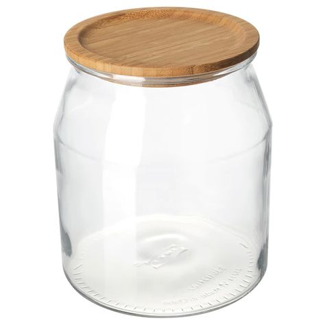 365 Jar, Food Storage Organization, Ikea 365, Plastic Food Containers, Lunch Containers, Ikea Family, Clever Storage Solutions, Large Jar, Small Storage