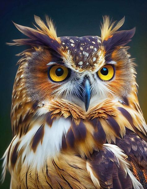 Regard Animal, Owl Photography, Owl Artwork, Owl Pictures, Beautiful Owl, Owl Painting, Bird Drawings, Pretty Birds, Bird Photo