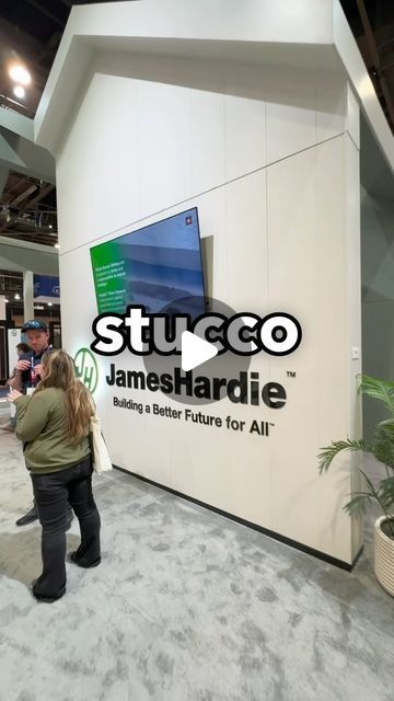 Matt Risinger on Instagram: "New Siding Options!  Stucco with out the mess or long schedule. Cool new Architectural Collection from @jameshardie We are partnering with them on my new project that will be the show house for Build Show Live too!  #hardie #siding #stuccoalternative #stucco" Stucco Panels Exterior, Stucco And Siding Exterior, Lp Smart Siding, Hardie Board Siding, Stucco Siding, Hardie Board, Hardie Siding, Siding Options, Hardie Plank