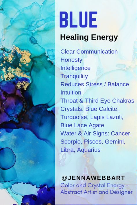 Color Therapy Healing, Emotional Triggers, Colour Psychology, Color Healing, The Color Blue, Color Personality, Colors And Emotions, Crystal Energy, Color Meanings