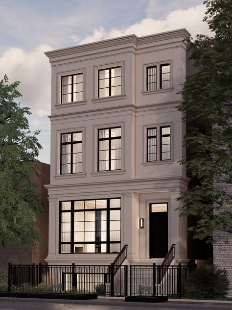 Available — Environs Development, Inc. Exterior Apartment Building, Classic Townhouse, Apartment Building Exterior Design, Townhouses Architecture, Large Townhouse, Facade Apartment, Apartment Exterior Design Modern, Townhome Exterior, Luxury Townhouse Exterior