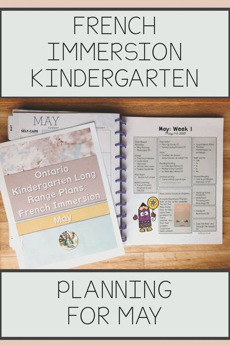 Kindergarten French, French Kindergarten, French Immersion Kindergarten, Kindergarten Classroom Organization, Literacy Activities Kindergarten, Monthly Planning, Fine Motor Skills Activities, Motor Skills Activities, French Immersion