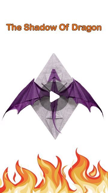 Easy Origami Dragon, Origami Tutorial, Origami Art, The Shadow, My Youtube Channel, Diy Handmade, Creative Art, Paper Art, Youtube Channel