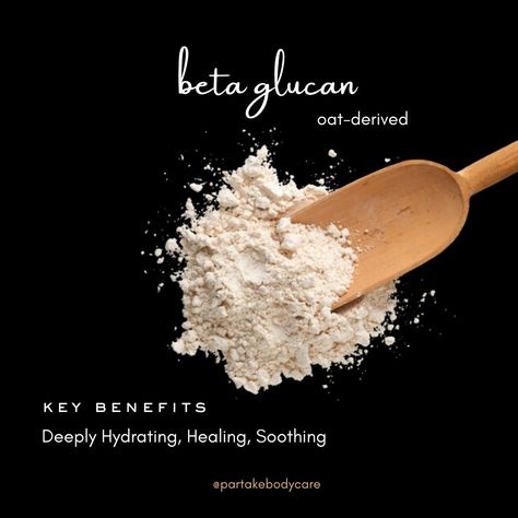 Q: What's the best thing to add to your bath if you have dry, dehydrated or sensitive skin? A: Beta Glucan You may have thought the answer would be oats, which is the more traditional option. Beta Gluan is actually naturally occurring in oats...but only at a concentration of about 3-6%. When used as a standalone ingredient, Beta Glucan takes soothing hydration properties to extraordinary heights, boasting 12-14 times greater potency compared to oats. Beta Glucan also offers additional ... Selfcare Bath, Beta Glucan, Body Skin Care, Oats, Sensitive Skin, Bath And Body, Benefits, Healing, Bath