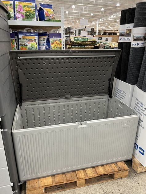 Costco sells this Suncast Deck Box for $119.99. These deck boxes are an amazing way to free up space inside the house. We own 2 of these. I purchased the Lifetime Deck Box that Costco sold last year & I purchased the Keter Deck Box that Sam's Club sold last year. They were both $99.99 at the time, so the price has increased 20%. Click here for more...... https://costcofan.com/costco-suncast-deck-box/ Outdoor Box, Deck Boxes, Lake Trip, Deck Box, Sam's Club, Cadillac Escalade, Storage Items, Sky Photography, Outdoor Storage Box