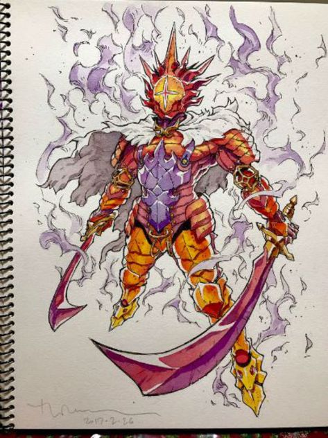 [Part 2] Professional Anime Artist Turns His Sons’ Sketches Into Amazing Anime Characters – grape Fire Guardian, Thomas Romain, Badass Drawings, Architectural Sketch, 영감을 주는 캐릭터, Fantasy Character Design, Character Design Inspiration, Character Illustration, Character Inspiration