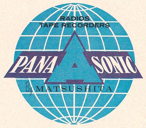 PanAsonic Logo 1960s | by hmdavid Retro Logos Design, 1960 Logo Design, 60s Logos Vintage, 1960s Graphics, 1970s Logo Design, 1960s Graphic Design, 60s Logo, Panasonic Logo, Vintage Typography Logo