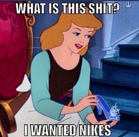 What is this shit? I wanted Nikes! #Fitness #GYM #CINDERELLA Funny Workout Pictures, Princess Workout, Disney Princess Memes, Gym Humour, Running Memes, Workout Pics, Fitness Memes, Ju Jitsu, Fitness Video