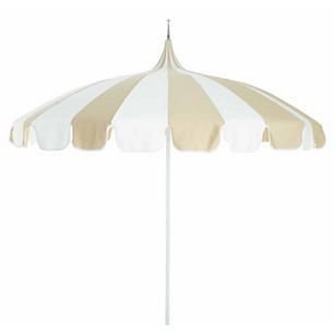 Pagoda Patio Umbrella, Beige Pagoda Patio, Beige Patio, Best Patio Umbrella, Palm Springs House, Living Pool, Cottages And Bungalows, Garden Umbrella, Outdoor Furniture Decor, Cantilever Umbrella