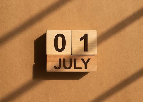 1 july on wooden calendar over brown pap... | Premium Photo #Freepik #photo #calendar #hello-july #date #day-calendar Wooden Calendar, Hello July, July 1st, Photo Calendar, 1st Day, New Month, Brown Paper, Photo 1, Premium Photo