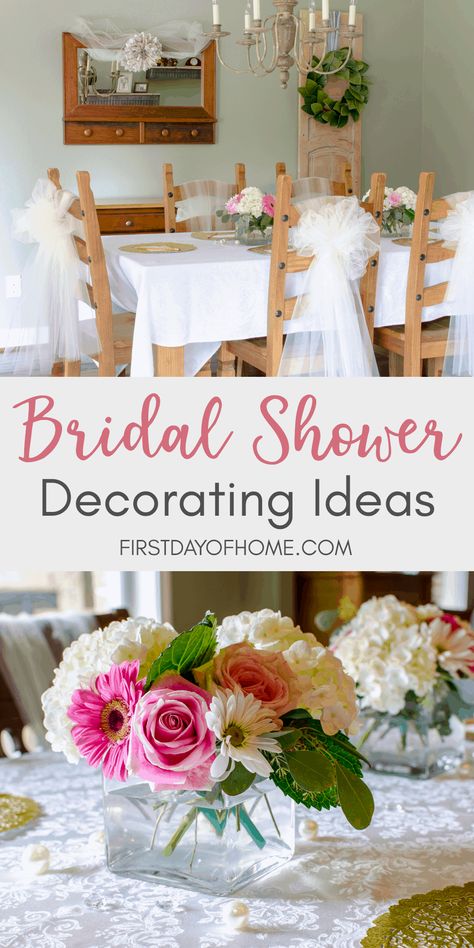 Bridal Shower Chair, Bridal Shower Decor Ideas, Shower Chairs, Bridal Shower Table Decorations, Shower Decor Ideas, Wedding Dresses Classy, Bridal Shower Decorations Diy, Simple Bridal Shower, Spring Bridal Shower