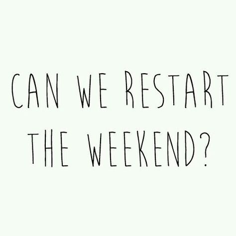 Can we restart the weekend ?? Citations Instagram, Weekend Quotes, Monday Quotes, Sunday Quotes, Instagram Quotes, Quotes About Strength, Inspirational Quotes Motivation, Daily Quotes, The Words