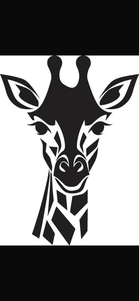 Clipart Images Black And White, Giraffe Vector Illustration, Giraffe Logo Design, Giraffe Art Drawing, Line Art Drawings Simple, Stencil Pictures, Giraffe Icon, Giraffe Stencil, Giraffe Outline