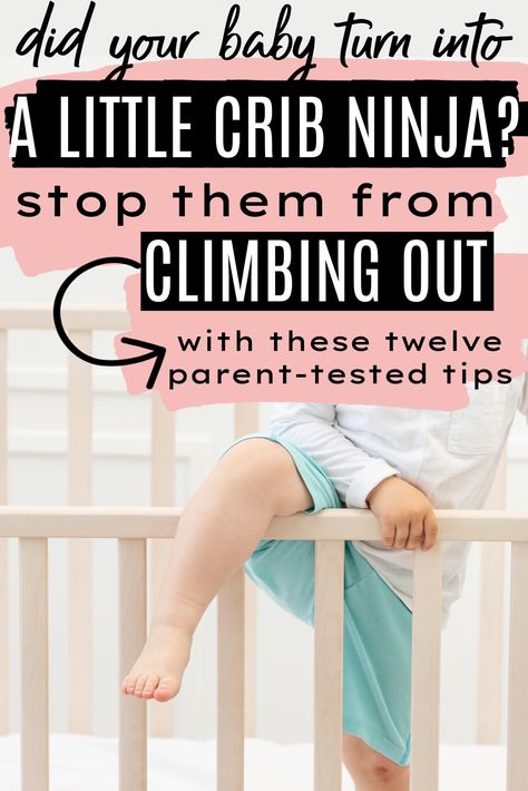 Transition To Crib From Bassinet, Baby Proofing Checklist, Baby Proofing Hacks, Infant Climbing Structure, Baby Ninja, Ikea Crib, Get Baby To Sleep In Crib, Crib Safety, Toddler Proofing